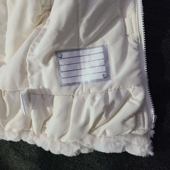 Rothschild Faux Fur Dress‎ Coat Size S 4 - Picture 8 of 13